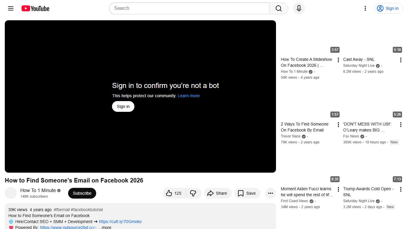 How to Find Someone's Email on Facebook 2026 - YouTube